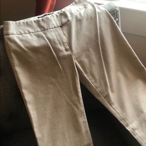 Antonio Melani dress pants in Cream subtle pattern